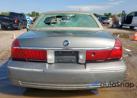 2002 Mercury Grand Marquis Gs из США, поврежденный, VIN 2MEFM74W22X619515